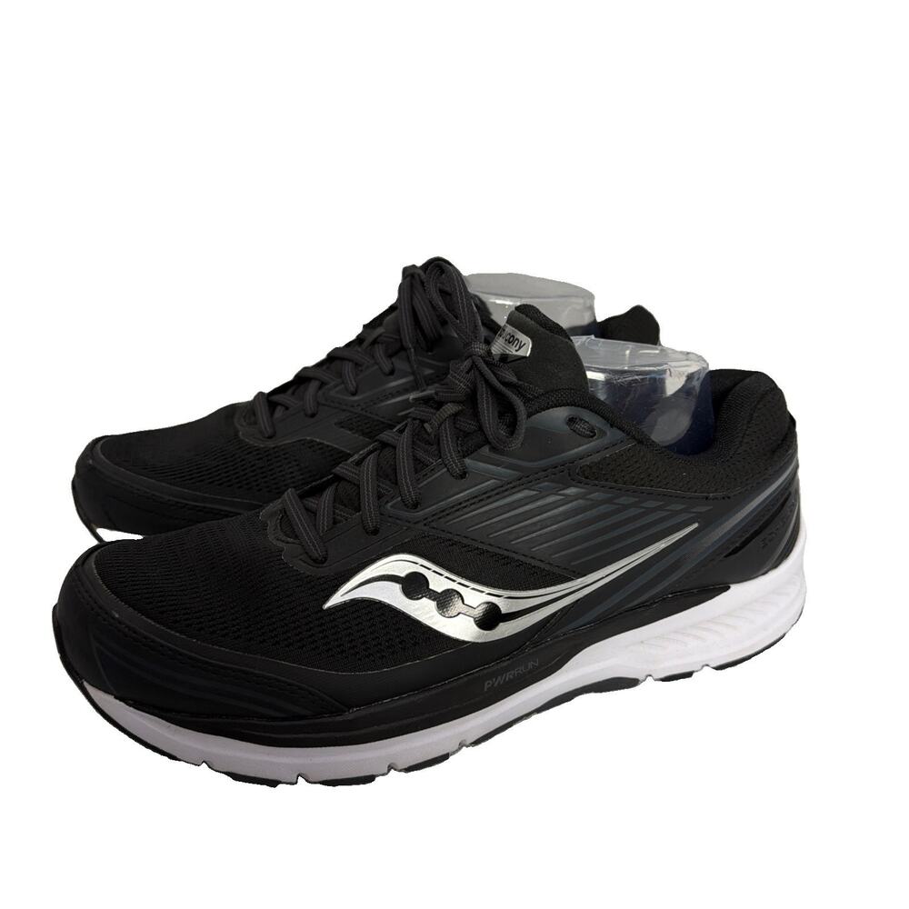 Saucony Echelon 8 Shoes Womens 12 Black Road Running Stability Trainer